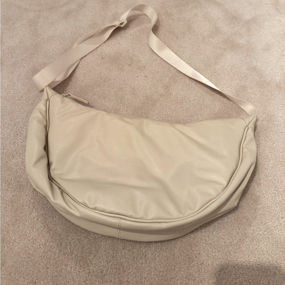 Uniqlo faux leather shoulder bag